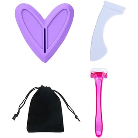 BFLCTTBD Pubic Hair Trimmer Stencil Bikini Template Pubic Hair Trimmer Bikini Privates Shaving Stencil Private Area Style Shape Tool Cover