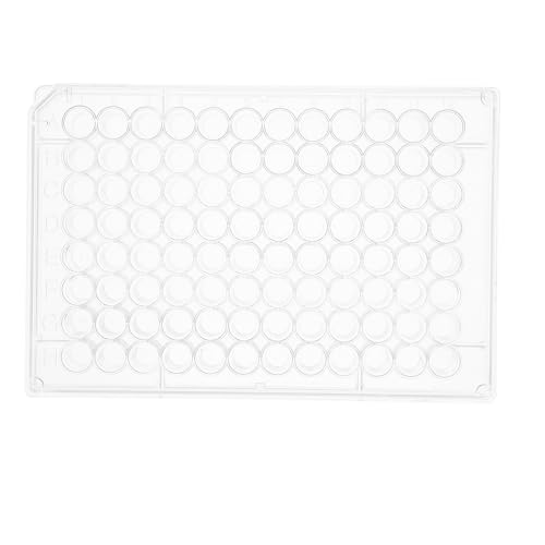 TOVINANNA 2個 細胞培養プレート 蓋付き ウェル 使い捨てプラスチック製 細胞成長用 実験室用ラボトレイ 便利で実用的な織培養皿