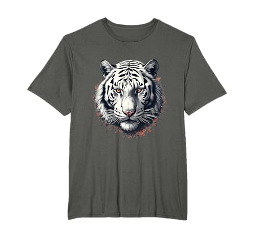 Tiger blanc - graphique de tigre T-Shirt