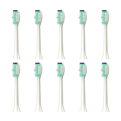 T3用電動歯ブラシ交換用ブラシヘ??ッド(White with 10 heads)