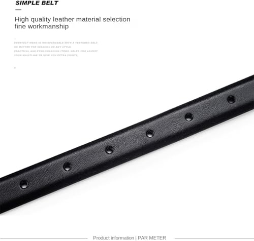 Belts for women, Waist Belt Women's Waist Belts Real Leather Belt Adjustable Fashionable Versatile Skirt Belt Alloy Pin Buckle(Brown,110CM)4