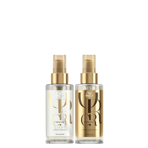 Cabelos Radiantes: Descubra o Wella Professionals Oil Reflections Light 3 KIT WELLA PROFESSIONALS OIL REFLECTIONS - ÓL 100 ML + ÓL LIGH 100...