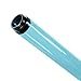 American PLAS-T8USABL4-48 in. - T8 - Light Blue - Tube Guard with End Caps - Colored Plastic Lamp Sleeve