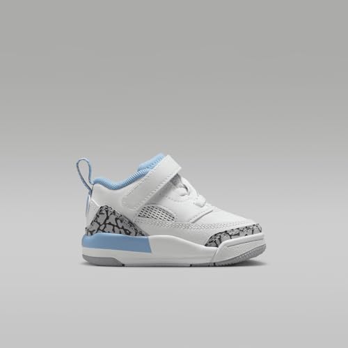 Jordan Spizike Low Baby/Toddler Shoes (FQ3952-141, White/Wolf Grey/Anthracite/University Blue)3