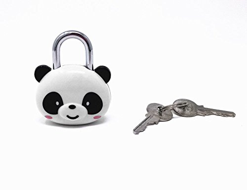 Honbay Cute Panda Lock Padlock with Keys