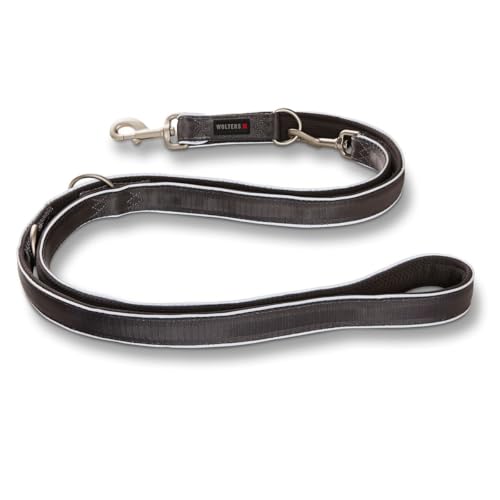 WOLTERS Führleine Active Pro versch. Farben und Größen, Größe:200 cm x 30 mm, Farbe:schwarz/schwarz