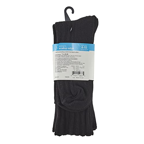Image of no nonsense Women's Scallop Pointelle Crew Sock