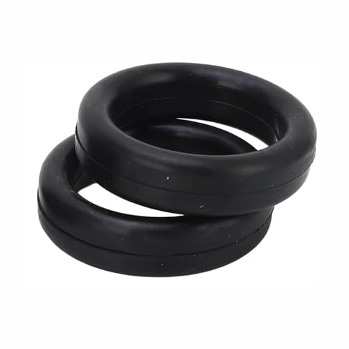 2 Stück Auto Universal Schalldämpfer Auspuff Aufhänger Buchse Kit 70mm O-Ring