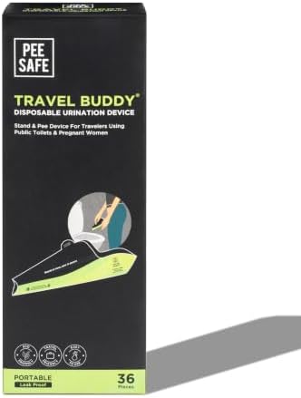 Pee Safe Foldable Disposable Urination Device | 36 Funnels