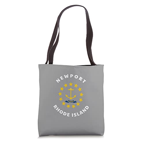 Newport Rhode Island RI Bolsa Tote Redonda miniatura 1
