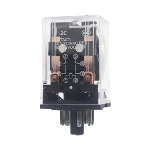 Relais DC220V 380V -2C 12V 24V pour commutation industrielle