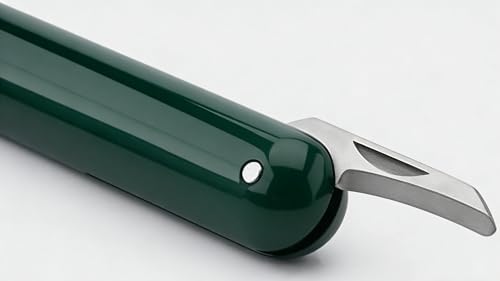 Image of IPEROT Portable Wine Bottle Opener, Air Pressure Wine Corkscrew with Foil Cutter, Lightweight Manual Cork Remover for Picnic, Travel, Camping and Home Bar, Green