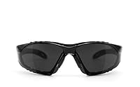 HELLY® - No.1 Bikereyes® | Bikerbrille, Motorradbrille, Motorrad Sonnenbrille | TESTSIEGER*: beschlagfrei, winddicht, bruchsicher | TOP Tragegefühl (smoke [moab 5]) – Ansicht 5