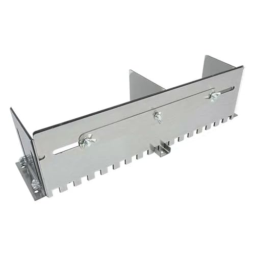 DPFCYBS Llana Dentada Peine para Mortero Nivelador De Azulejos Dispositivo De Ceniza Plana Azulejo Ajustable Herramienta Niveladora De Baldosas(Size:Ángulo Recto,Color:400-800mm)