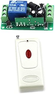 315mhz Wireless RF Remote Control Switch DC 12V 1CH Learning Code Receiver with 1-Key Remoto Transmitter SKU: 5534