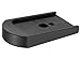 NDZ Performance Magazine Floor Base Plate for Beretta 92 & 96, 9MM .40 Cal Laser Engraved Hardcoat Anodized Aluminum in Black, Made in The USA - Plain