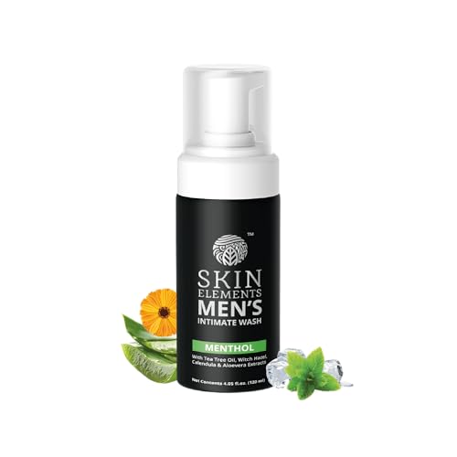 Skin Elements Jabon Intimo Para Hombre | Menthol | 4.05 Fl Oz