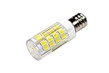 HQRP E12 110V LED Light Bulb Cool White Compatible with Whirlpool 22002263 Refrigerator/Dryer Light...