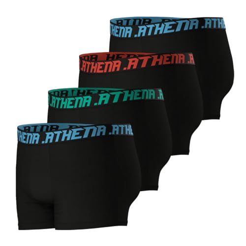 Athena Lot de 4 Boxers Coton Stretch extensibleMy Petit Prix
