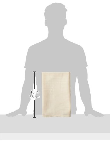 OsoCozy - Unbleached Birdseye Flat Diapers (Dozen) - 27 x 30.5 - One-Layer Flat, Cloth Baby Nappies Made of Soft, Durable 100% Birdseye Cotton - Thumbnail 2