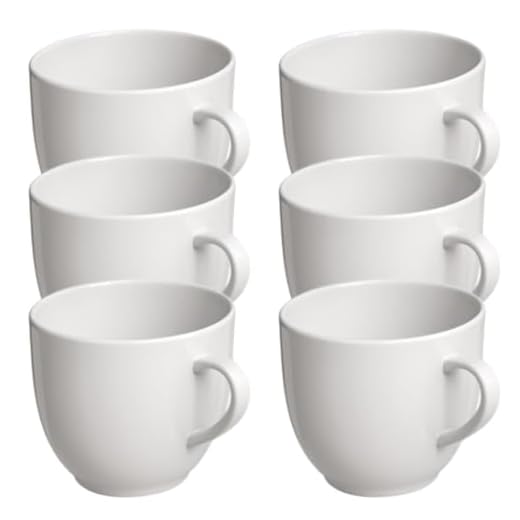 Jogo de Xícaras de Café Coloridas