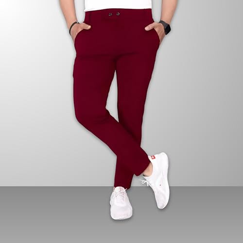 Image of Men's Stylish Slim Fit Trousers for Office and Casual Wear | Versatile Men's Trousers | Ideal for Formal Events and Everyday Casual Wear
