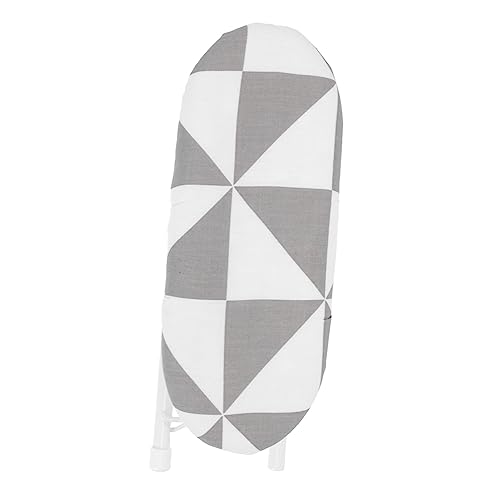 Garneck 1 Minitabla De Planchar Plegable con Acolchado Tamaño Pequeño Funda Acolchada Tabla De Planchar De Viaje Acero