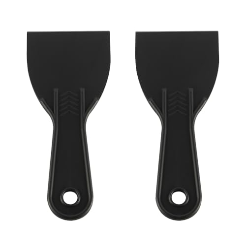 Ieron 2PCS 3D Printer Accessories 3 Inch Light-Curing Printing Model Photosensitive Resin Scraper Resin Shovel Cleaning 