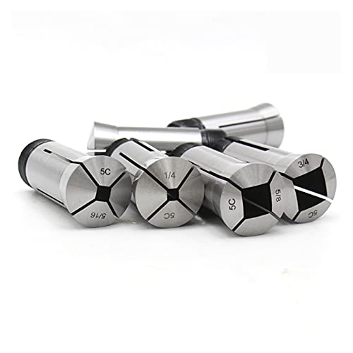 SYHML-SHOP CNC Collet Chuck Set 6PCS / Set Type DE Type DE Type 5C Collet DE SRUCK Suppression pour TROISSION DE Tour DE Tour DE LA Tour DE LA Tour DE LA TOURAL - Gamme de 4mm 6mm 10mm 12mm 14mm 14mm