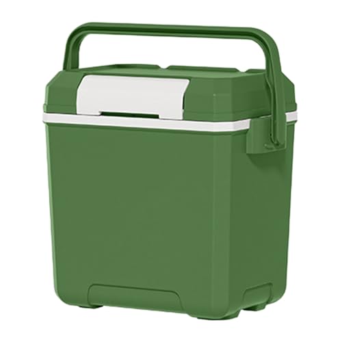 Enfriador de camping – Caja aislada de polipropileno, regulador de bebidas, diseño duradero con funcionamiento en frío, caja multiusos para botellas de agua, alimentos, aperitivos y productos para