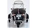Messerschmitt KR200 Bubble Top Black with Red Interior 1/18 Diecast Model Car by Oxford Diecast 18MBC007