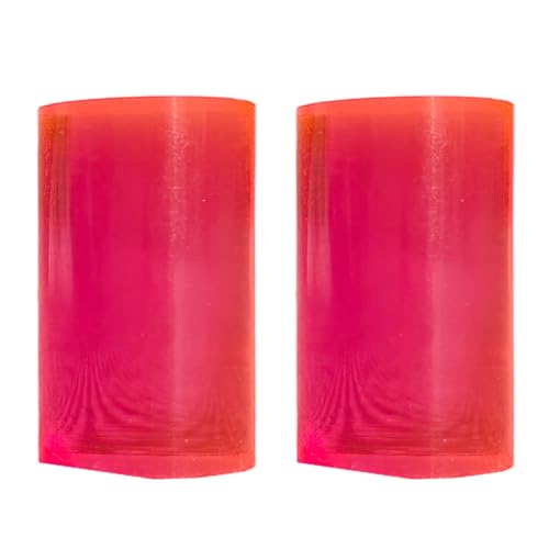 2pack Colorful Billiard Cue Ferrules High Jump Cue Ferrules Accessories Durability Polyurethane Ferrules