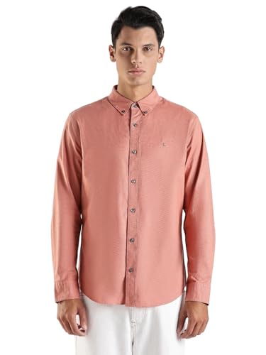 Image of Solid Regular fit Cotton Shirt