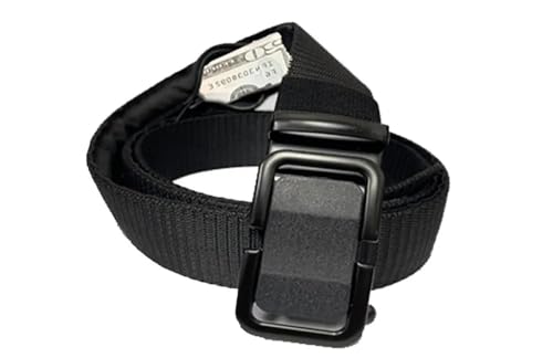 Safe Box Antykradzieżowy pasek na talię damska przenośna ukryta torba na pieniądze portfel na talię męska tajny ukryty pasek 120 cm Sejfy meblowe(Metal Buckle)