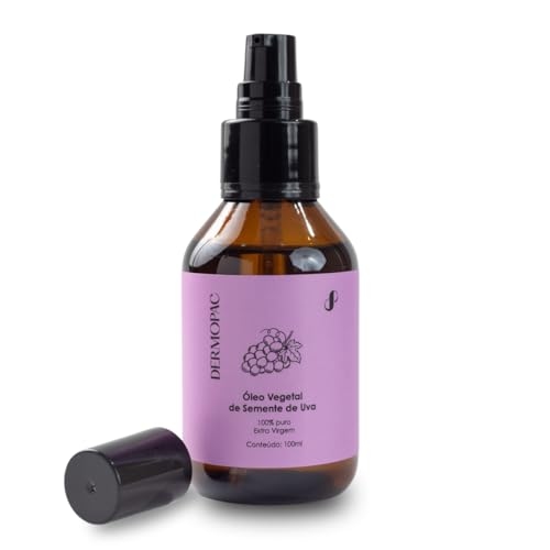 Dermopac Óleo Vegetal de Semente de Uva 100% Puro, 100ml