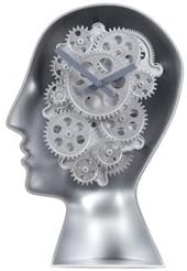 Invotis 1-Piece Standing Robot Clock