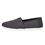 TOMS' Men's Classic Slip On Casual Loafer Blk Crswv 11 Medium US