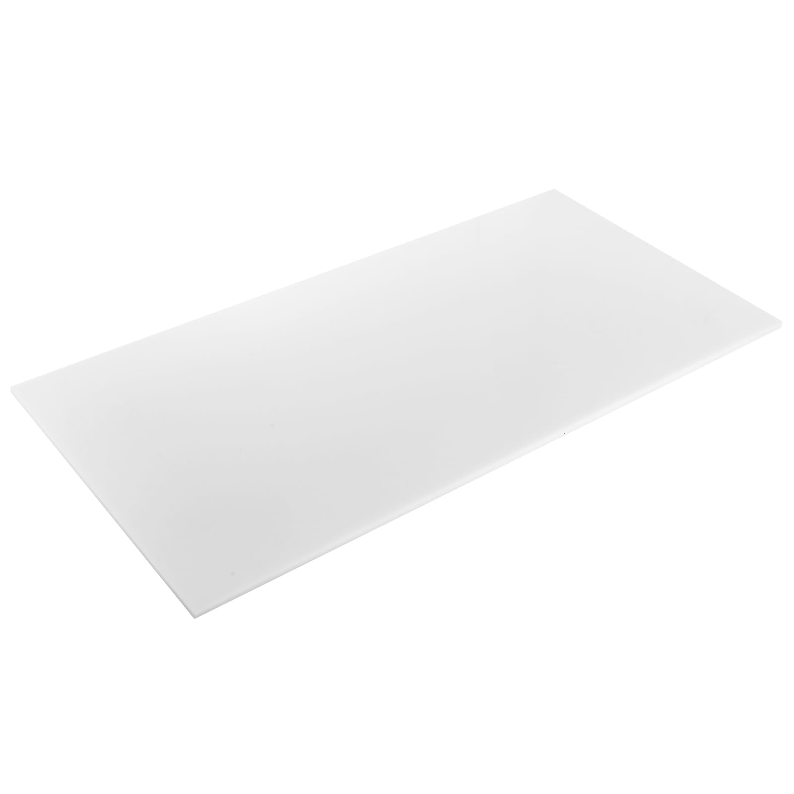 VEVOR Lámina de Plástico HDPE 1 Pieza Panel de Plástico de Polietileno Alta Densidad 610 x 1219 mm Grosor de 13 mm Personalizables para Manualidades, Equipos Industriales Alta Resistencia, Blanco