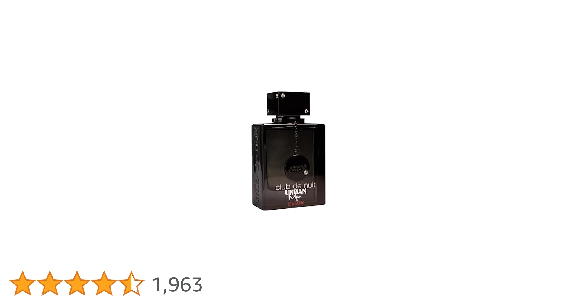 Amazon.co.jp: Almaf Club De Nuit Urban Elixir EDP 4.1 fl oz
