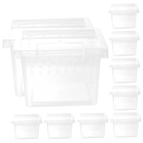 lurrose 10�� �����v���X�`�b�N��঒��ގ���P�[�X �ʋC�E�t�����C����^�e�����E���{�b�N�X ���^�w�r ������ �T�\���ȂǑ��p�r�ώ@�p����