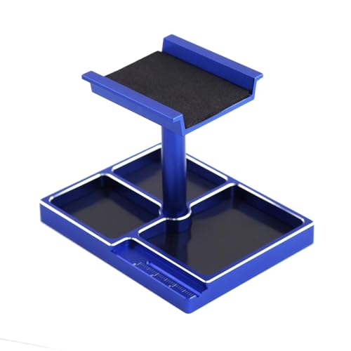 Pièces voiture RC support travail bleu pour entretenir votre Axial à la maison