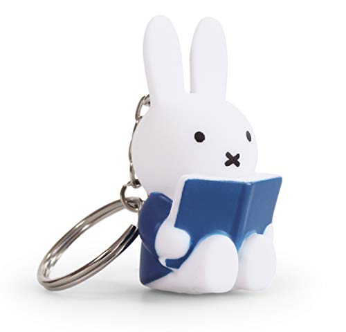Atelier Pierre Stempels Schlüsselanhänger Miffy 3 5 × 3 5 × 6 25 cm Blau mehrfarbig one size