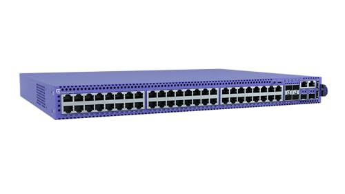 Image of Extreme Networks ExtremeSwitching 5420M-48W-4YE 48-Port 90W PoE+ Modular Ethernet Switch - 4X 25GbE SFP28 Uplinks, Stackable, Layer 3, ExtremeCloud IQ Cloud-Managed