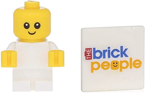 LEGO City: Baby Minifig with White Outfit (Very Small)