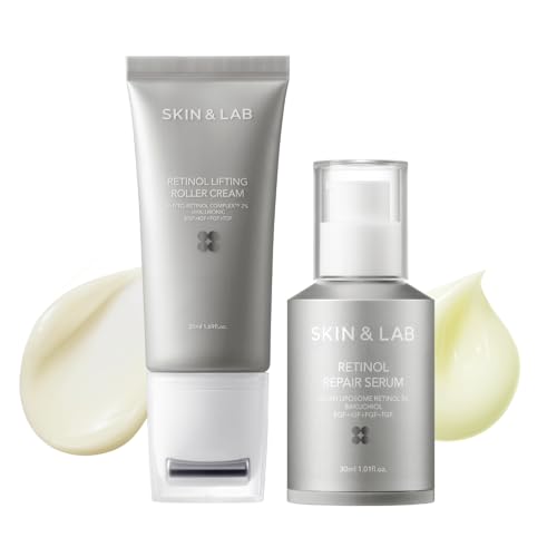 Amazon.com: [SKIN&LAB] Double Retinol Wrinkle Care Skincare Set 