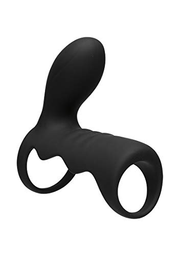 Cage de Chasteté Vibrante Noire OptiMALE Discrète à Télécommande - 5