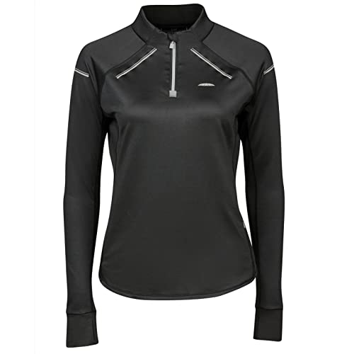 Weatherbeeta Victoria Premium Thermal Womens Base Layer Top X Small Black Cover