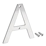 Tool parts 2.76 Inch Stainless Steel House Letter A for Mailbox Hotel Address Door Sign