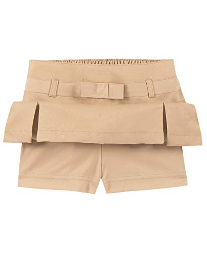 Image of Nautica Girls' School Uniform Pleated Pull-on Scooter Skirt with Undershorts, Knit Waistband & Functional Pockets