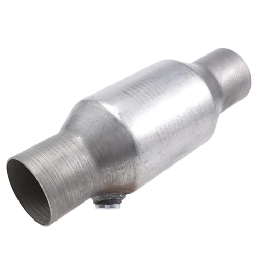Front Catalytic Converter Car Catalytic Converters Portable 2.5Inch Spun Universal Catalytic Converter High Flow Stainless Steel 425250 Exhaust Catalytic Converter